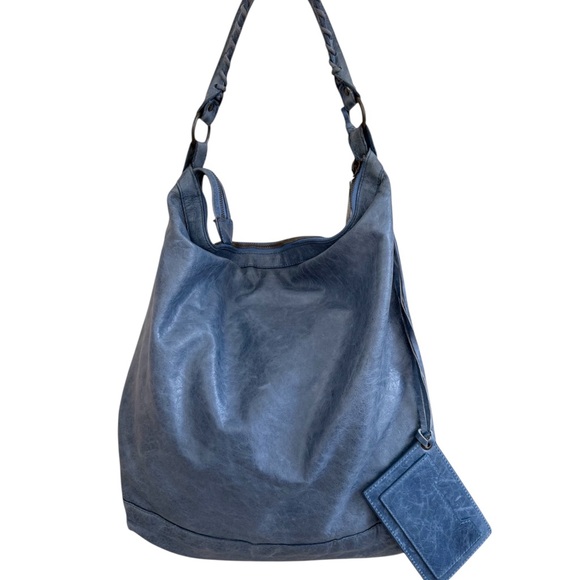 Marine Balenciaga city day hobo bag - Picture 5 of 10